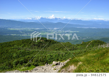 長野県 北横岳 南峰山頂からの絶景 94612575