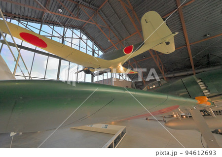 鶉野飛行場　soraかさいの「紫電改」「 九七式艦上攻撃機」実物大模型 94612693