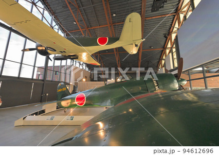 鶉野飛行場　soraかさいの「紫電改」「 九七式艦上攻撃機」実物大模型 94612696