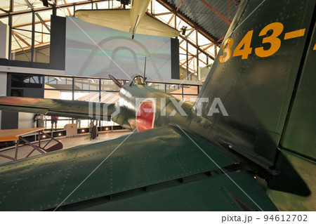 鶉野飛行場　soraかさいの「紫電改」「 九七式艦上攻撃機」実物大模型 94612702