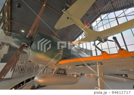 鶉野飛行場　soraかさいの「紫電改」「 九七式艦上攻撃機」実物大模型 94612717