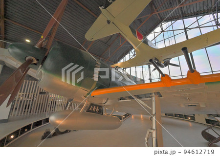 鶉野飛行場　soraかさいの「紫電改」「 九七式艦上攻撃機」実物大模型 94612719