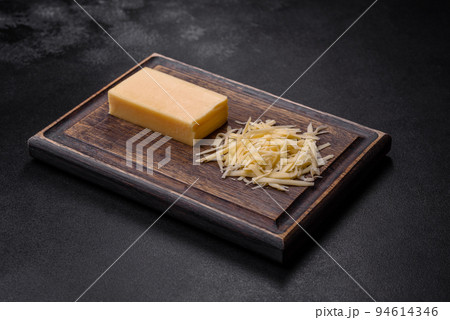 Raw pasta, mushrooms, onions, mince, spices and herbs to make a delicious paste Raw pasta, mushrooms, onions, mince, spices and herbs to make a delicious paste 94614346