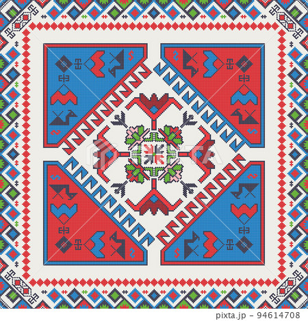 Georgian embroidery pattern 30 94614708