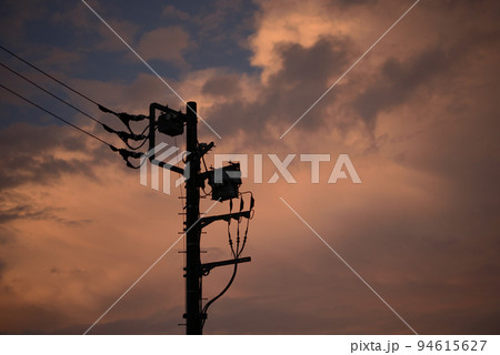 電信柱 電信柱 94615627