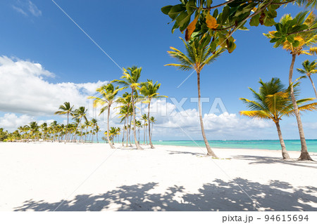 Juanillo beach, Dominican Republic. Luxury travel destination 94615694