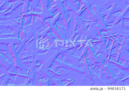 Normal map of OSB boards from wooden chips 3d rendering 94616171