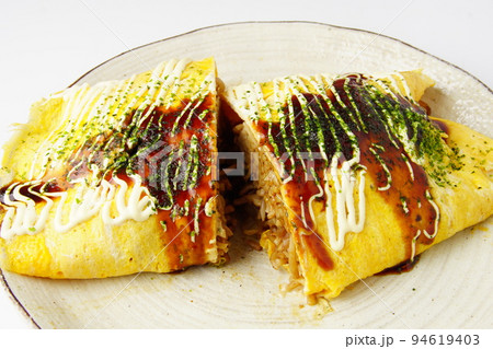 オムソバ オムレツ焼きそば オムソバ オムレツ焼きそば 94619403