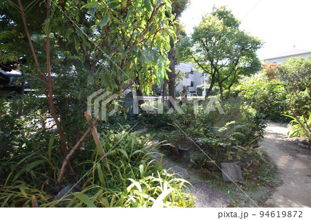 富田砕花旧居の庭　兵庫県芦屋市 94619872