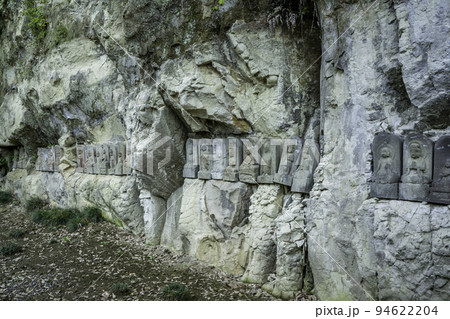 岩殿観音　正法寺　石仏　埼玉県東松山市 94622204