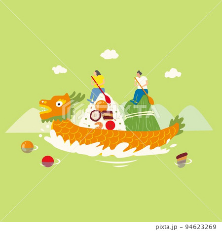 Dragon boat festival; dragon boat race Dragon boat festival; dragon boat race 94623269