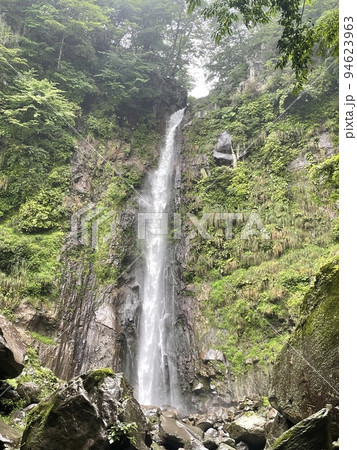 赤城山 滝沢不動尊 不動大滝 94623963