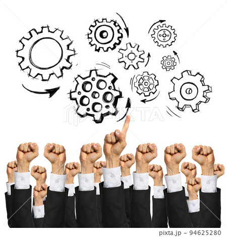 Business and teamwork concept Business and teamwork concept 94625280