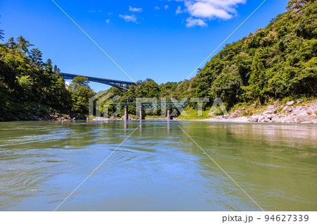 天竜川ライン下り　長野県 94627339