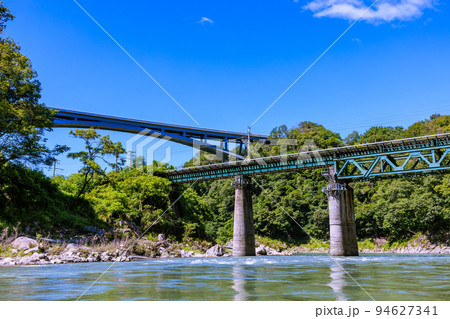 天竜川ライン下り　長野県 94627341