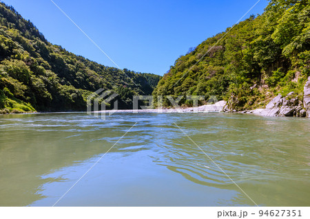 天竜川ライン下り　長野県 94627351
