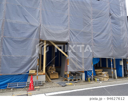 木造住宅工事現場 94627612