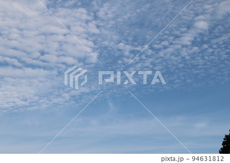 秋の青空の白い雲 秋の青空の白い雲 94631812