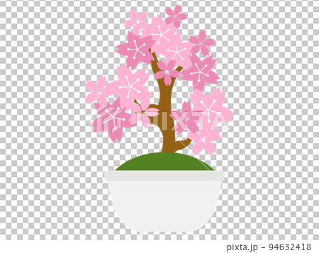桜の盆栽アイコン 94632418