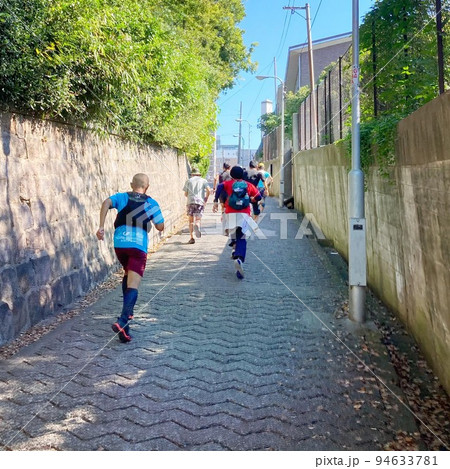 天王寺七坂の愛染坂をランニング 94633781