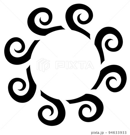 Ancient Greek frame with weves pattern, antique border from Greece Ancient Greek frame with weves pattern, antique border from Greece 94633933