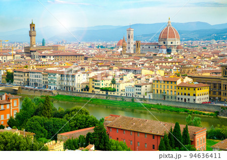 panorama of Florence panorama of Florence 94636411