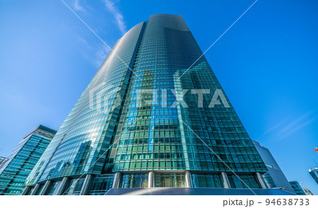 日本の東京都市景観 9月。行動制限なし、汐留のオフィス街を望む…=9月25日 日本の東京都市景観 9月。行動制限なし、汐留のオフィス街を望む…=9月25日 94638733