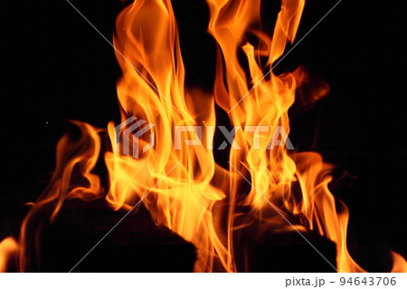 fire in the fireplace fire in the fireplace 94643706