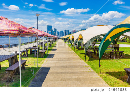 東京　江東区豊洲にある豊洲ぐるり公園　BBQ広場 94645888
