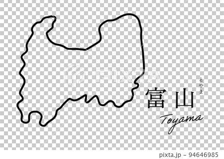 富山富山手寫簡圖 94646985