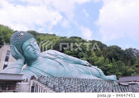 福岡県 南蔵院 釈迦涅槃像 涅槃像 福岡県 南蔵院 釈迦涅槃像 涅槃像 94647451