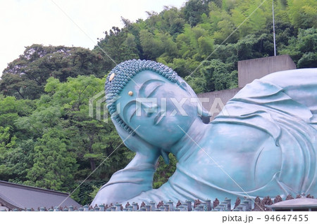 福岡県 南蔵院 釈迦涅槃像 涅槃像 福岡県 南蔵院 釈迦涅槃像 涅槃像 94647455