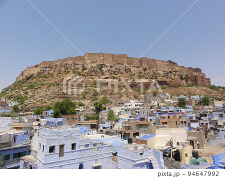 【インド】ジョードプルのメヘラーンガル城 94647992