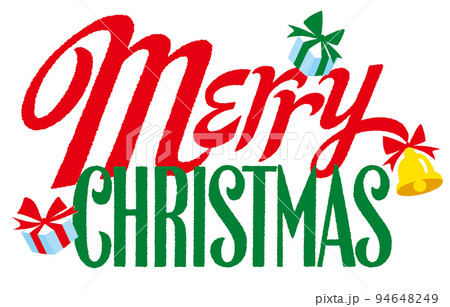 メリークリスマス　オシャレなロゴ文字 94648249