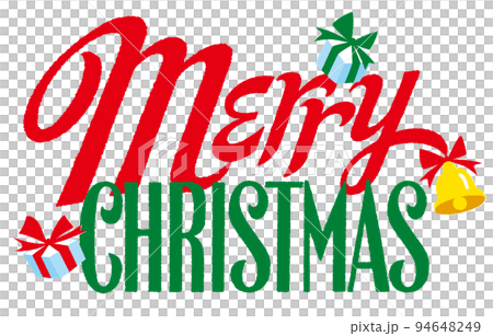 メリークリスマス　オシャレなロゴ文字 94648249