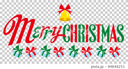 メリークリスマス　オシャレなロゴ文字 94648251