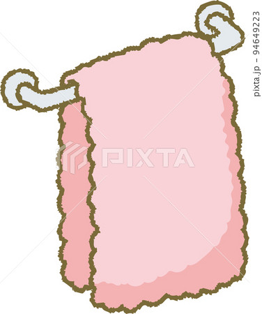 タオルハンガーにかかったタオル 94649223