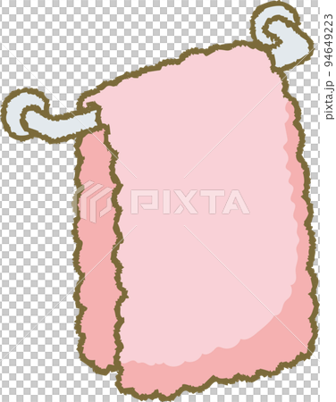 タオルハンガーにかかったタオル 94649223