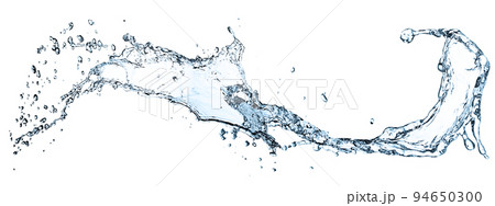水しぶきの3dイラストレーション 94650300