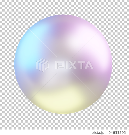 圓形物體，如珍珠 3d 渲染 94655293