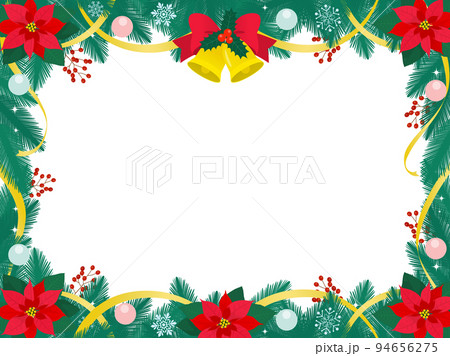 クリスマスもみの木のフレーム 94656275