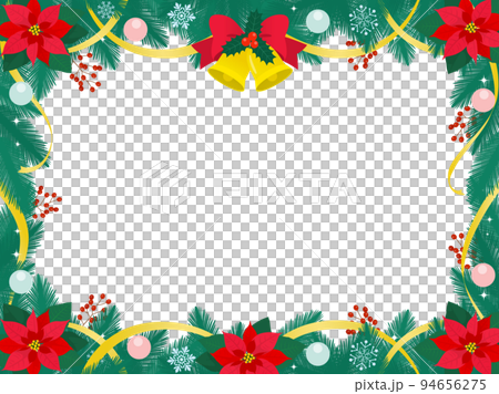 クリスマスもみの木のフレーム 94656275