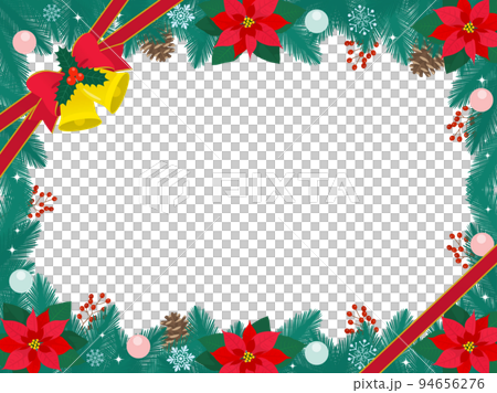 Christmas fir tree frame 94656276