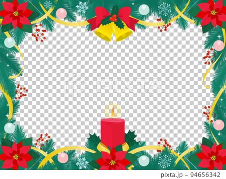 クリスマスもみの木のフレーム 94656342