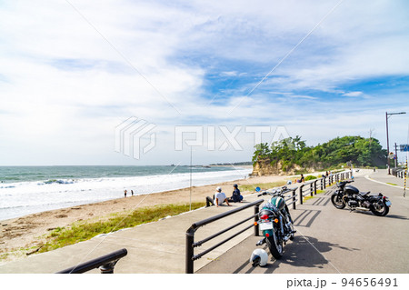 七ヶ浜　小豆浜　二輪車　バイク　ツーリングスポット 94656491