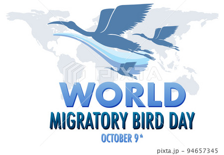 World Migratory Bird Day Banner Template 94657345