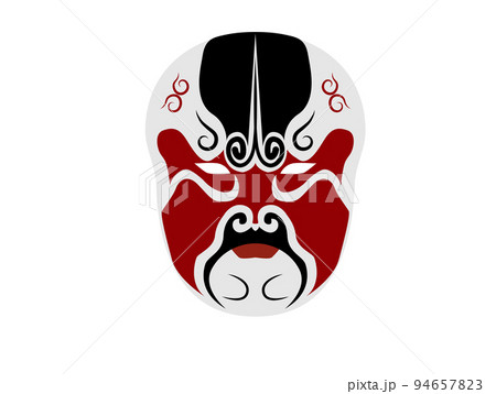 Beijing opera mask of ancient people 94657823