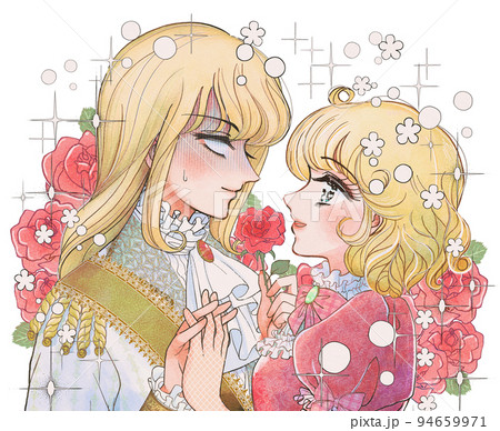 ミュージカル本番中にセリフを忘れるフランス貴族のイラスト 94659971