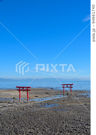 大魚神社 海中鳥居 大魚神社 海中鳥居 94661740