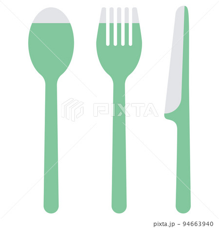 スプーンとフォークとナイフ 94663940